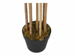 Clearance Árbol de bambú artificial con 500 hojas 80 cm ES231263 Verde