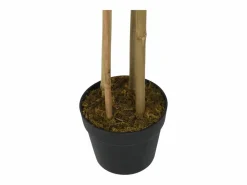 Outlet Árbol de bambú artificial con 988 hojas 150 cm ES691671 Verde