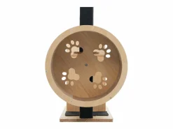 Online ModernLuxe Árbol para gatos 80×40×152 cm - con 4 plataformas - 2 casitas para gatos - rodillo para gatos - rascador para gatos - natural Color natural claro