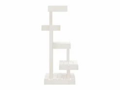 Online Árbol para gatos madera maciza de pino 45,5x49x103 cm ES837594 Blanco