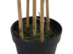 OZAIA Árbol, planta, artificial Bambú con tronco natural - Alt. 165 x Ancho 50 cm- verde-MUCURI