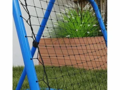 Reboteador de fútbol ajustable, 63 x 63 cm, metal, (78 x 84 x 65-78 cm)