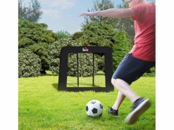 Reboteador de fútbol plegable, 5 posiciones ajustables, acero, (128x118x108-120cm)