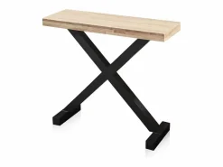 Clearance duehome Recibidor consola Xeon Roble salvaje - Negro Gris
