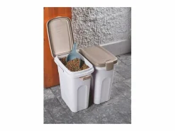 New ZOLUX Recipiente hermético para croquetas de 40L Gris