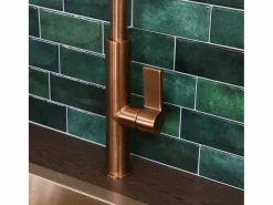 Sale Essebagno Reflet mezclador para fregadero de cobre cepillado Cobrizo