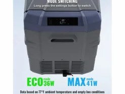 Refrigerador de Coche SucceBuy Refrigerador Portátil para Coche con Compresor 50L, Doble Zona, para el Hogar y el Coche