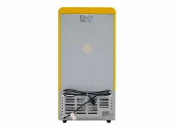 Outlet DripeX Refrigerador de doble puerta con ajustes y ruedas - 72L - 120kWh/año - Nivel de ruido bajo de 39 dB - Clase E - 45x44x91cm Amarillo