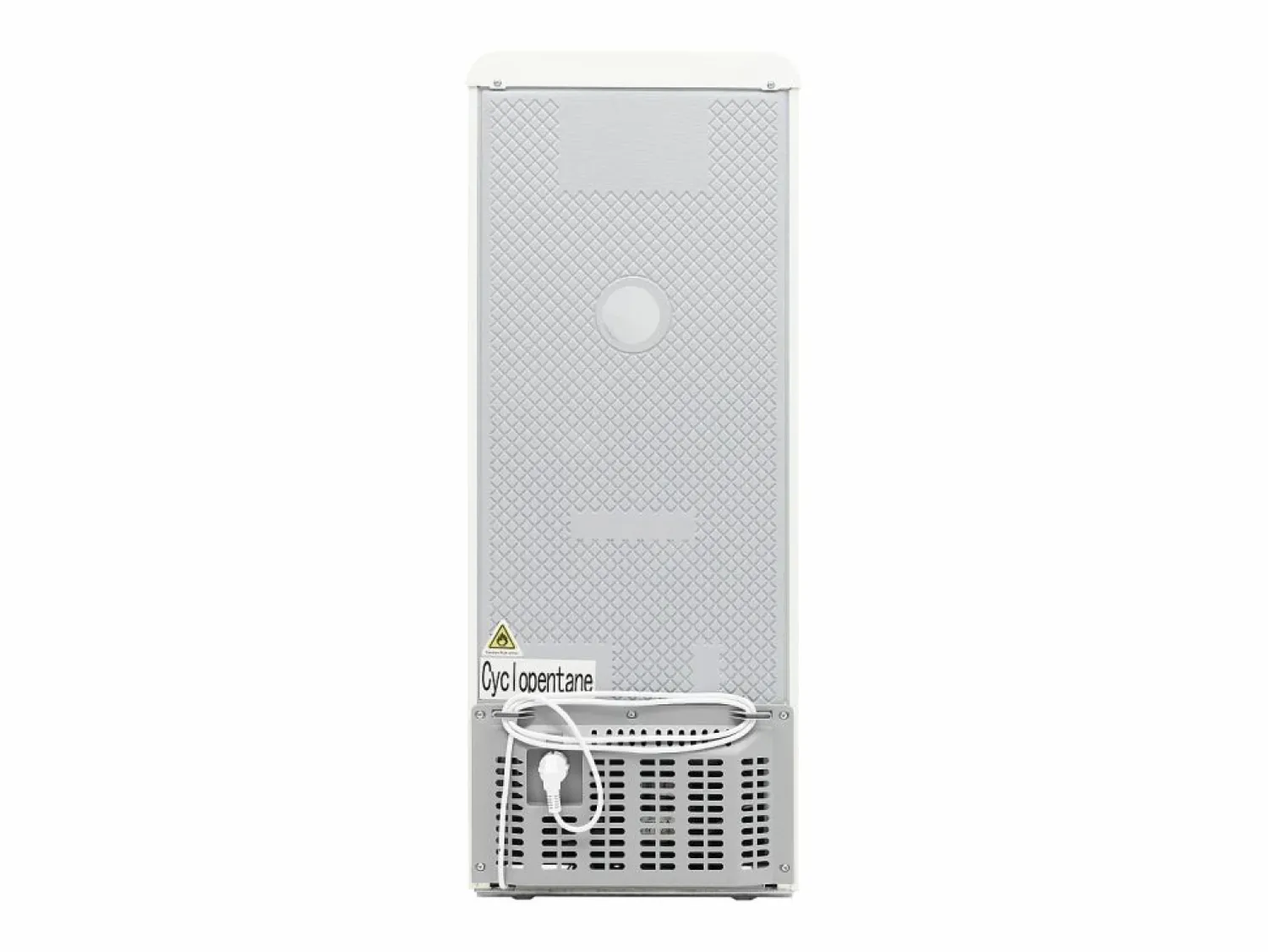 Hauss Spole Refrigerador retro de 92 litros con 2 puertas e iluminación LED - -27 °C a 13 °C - antiguo