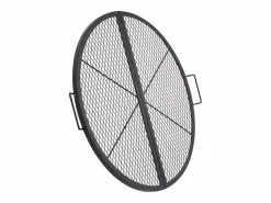 Outlet Rejilla de Hogar SucceBuy Redonda Plegable de 91cm, Acero Robusto X-Marks, Utensilios de Cocina de Camping Portátiles para Fiestas al Aire Libre, Materiales Y Utensilios De Cocina