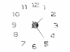 Reloj 3D de pared con diseño moderno 100 cm XXL ES798058 Reloj De Pared