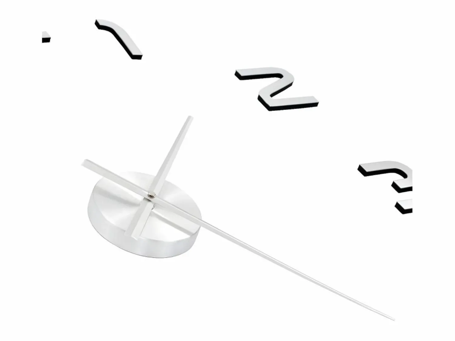 Reloj 3D de pared con diseño moderno 100 cm XXL ES798058 Reloj De Pared