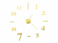 Reloj 3D de pared con diseño moderno 100 cm XXL ES897079