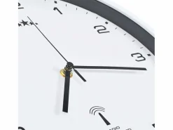 Clearance Reloj de pared Cloc radiocontrol /negro Ø31 cm Reloj De Pared