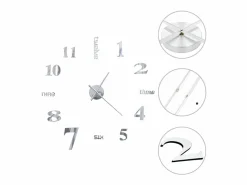 New Reloj de pared 3D de diseño moderno 100 cm XXL ES311372 Reloj De Pared