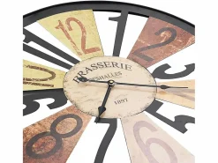 Online Reloj de pared de metal 60 cm ES345150 Multicolor