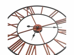 Reloj de pared de metal 58 cm ES603832