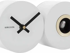 Outlet KARLSSON Reloj de pared Duo Cuckoo - Blanco