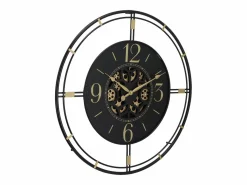 Best Reloj de pared industrial engranaje - metal - D. 70 cm - y dorado - SEDONA Reloj De Pared