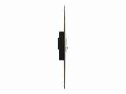 Outlet vidaxl Reloj de pared Monet negro/amarillo Ø30 cm Color natural claro