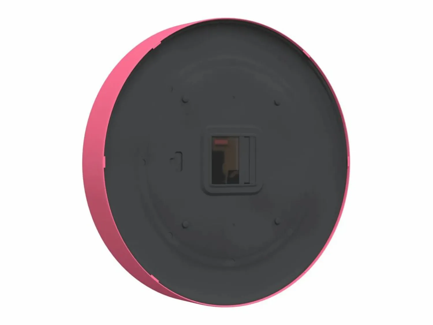 Reloj de pared poliestireno y cristal Ø25,5 cm ES800693