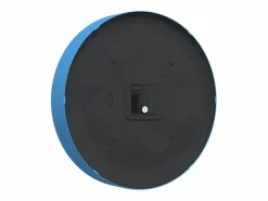 Sale Reloj de pared poliestireno y cristal Ø25,5 cm ES335383 Azul