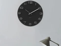 Discount Reloj redondo de cristal vintage 35 cm Reloj De Pared