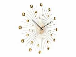 KARLSSON Reloj redondo de metal Sunburst 50 cm