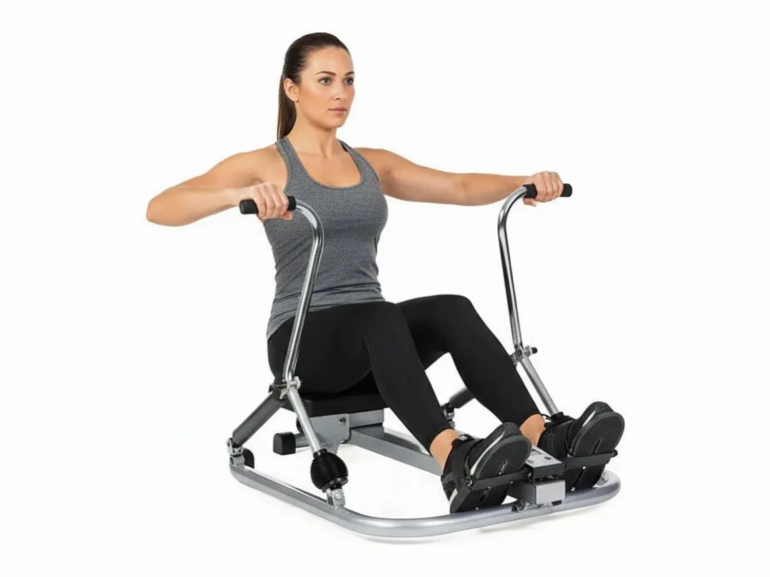 Remo de ejercicio escandinavo - O'fitness - Contador 5 funciones - Acero