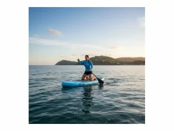 Remo hinchable - Surftrip - En dropstitch - Con bolsa de transporte - Dimensiones : 305 x 76 x 15 cm Azul
