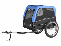 Discount Remolque bicicleta SucceBuy para Perro, Carga 30 kg, Porta Animales de Compañía de Bicicletas, Marco Plegable Fácil con Rueda a Liberación Rápida, Reflector Transportín De Paseo Para Animales