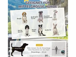 Remolque para perros, práctico y seguro, tejido Oxford impermeable, ventilado, color (130x73x90cm)