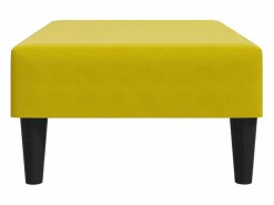 Outlet Reposapiés 77x55x31 cm terciopelo Reposapiés