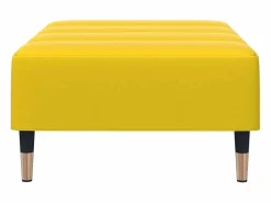 Discount Reposapiés 77x55x31 cm terciopelo Amarillo