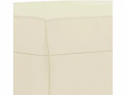 Clearance Reposapiés color 60x50x41 cm Piel sintética Crema