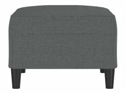 Clearance Reposapiés oscuro 70x55x41 cm Tela Gris