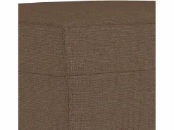 Sale Reposapiés Marrón Tela 60x50x41 cm Marru00f3n