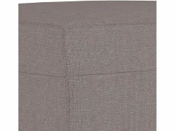 Reposapiés Taupe 60x50x41 cm Tela