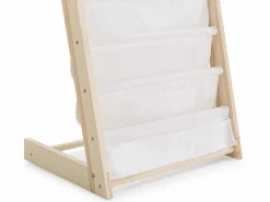 Clearance Revistero Rui en tela y madera con 6 secciones Accesorios De Almacenaje