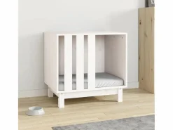 Sale Rivoli Caseta para perros madera maciza de pino 60x45x57 cm Cama De Animales De Compañía