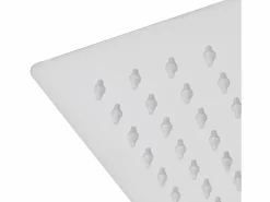 New Helloshop26 Rociador de ducha cuadrado de acero inoxidable de 30x30 cm 02_0003092 Gris