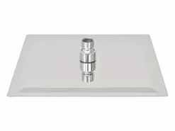 Helloshop26 Rociador de ducha cuadrado de acero inoxidable de 25x25 cm 02_0003091