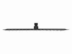 Helloshop26 Rociador de ducha de lluvia cabezal de ducha accesorio de baño acero inoxidable 40 x 30 cm rectangular negro 02_0002083
