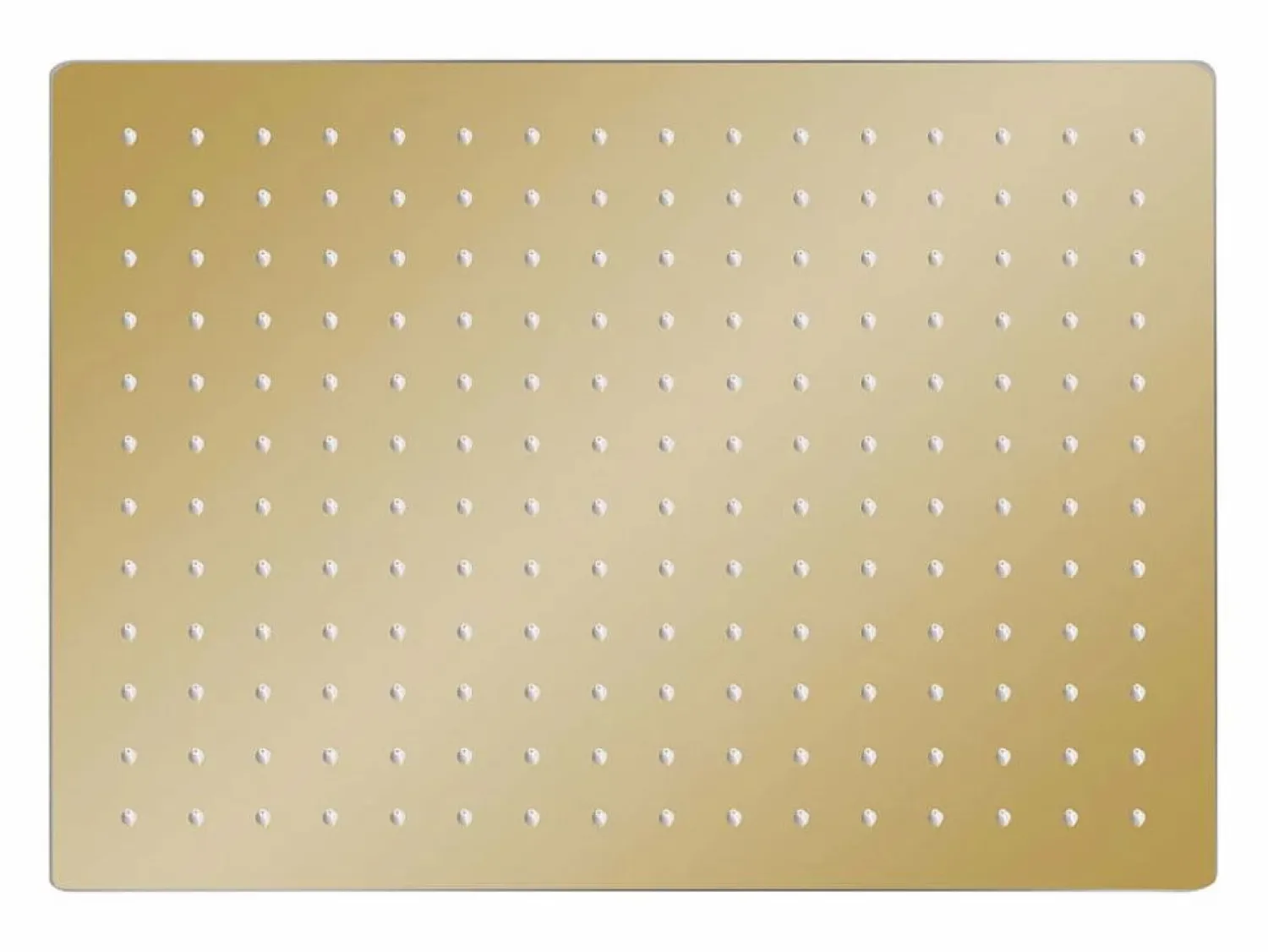 Online Rociador de ducha de lluvia de acero inoxidable 40x30 cm rectangular acabado dorado 02_0002096 Alcachofa De Ducha, Cabezal