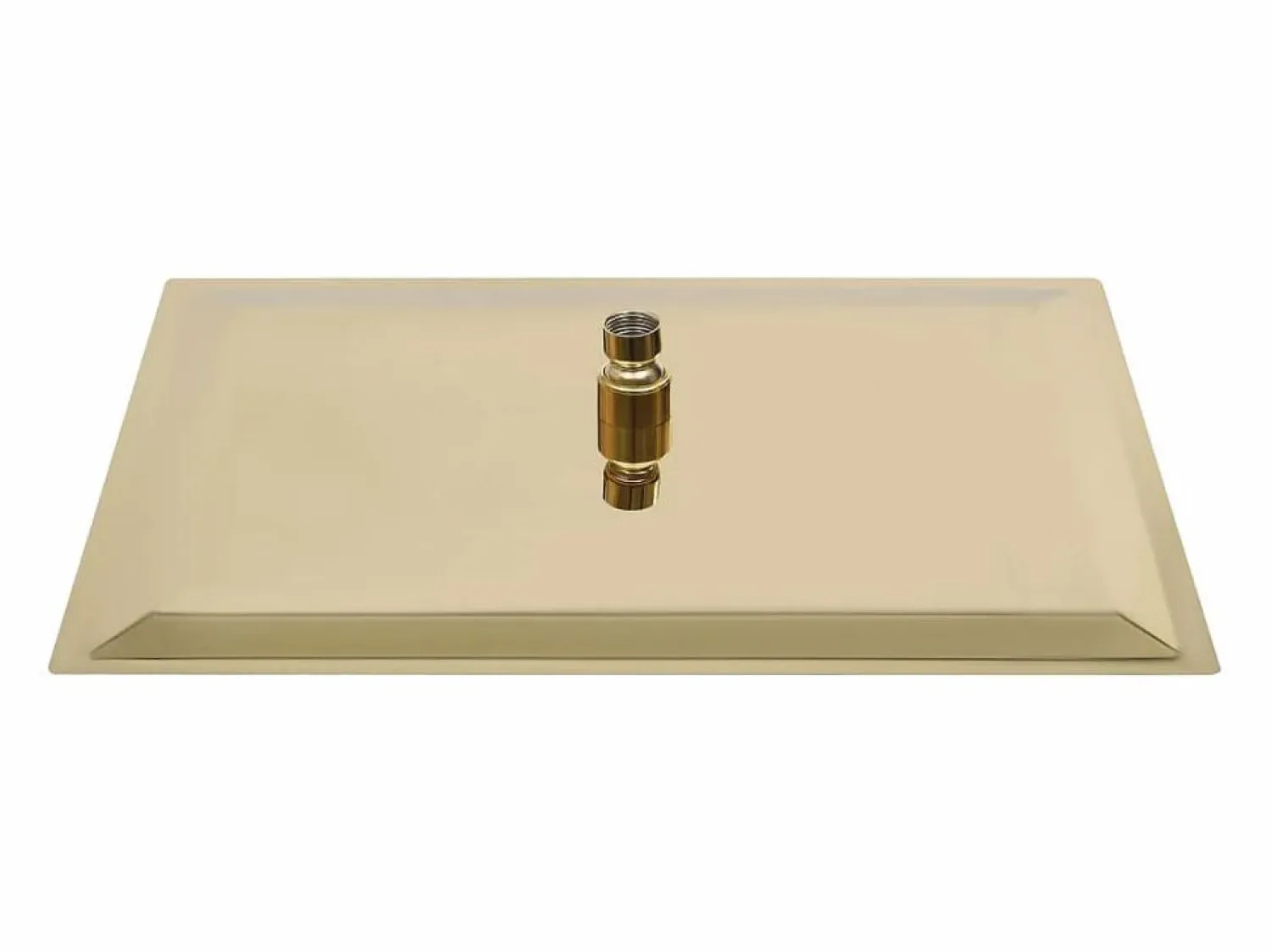 Online Rociador de ducha de lluvia de acero inoxidable 40x30 cm rectangular acabado dorado 02_0002096 Alcachofa De Ducha, Cabezal