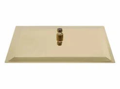 Sale Rociador de ducha de lluvia cabezal de ducha accesorio de baño acero inoxidable 50 x 50 cm cuadrado dorado 02_0002094 Alcachofa De Ducha, Cabezal