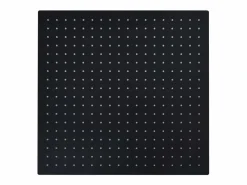 Discount Rociador de ducha de lluvia cabezal de ducha accesorio de baño acero inoxidable 50 x 50 cm cuadrado negro 02_0002081 Alcachofa De Ducha, Cabezal