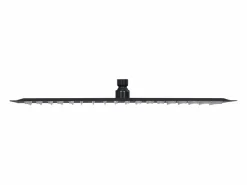 Discount Rociador de ducha de lluvia cabezal de ducha accesorio de baño acero inoxidable 50 x 50 cm cuadrado negro 02_0002081 Alcachofa De Ducha, Cabezal