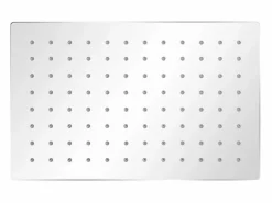 Sale Helloshop26 Rociador de ducha rectangular de acero inoxidable de 20 x 30 cm 02_0003095 Gris