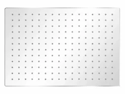 Online Helloshop26 Rociador de ducha rectangular de acero inoxidable de 30 x 40 cm 02_0003096 Gris